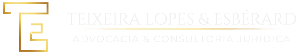 Logotipo do escritório de advocacia Teixeira Lopes & Esbérard no Rio de Janeiro
