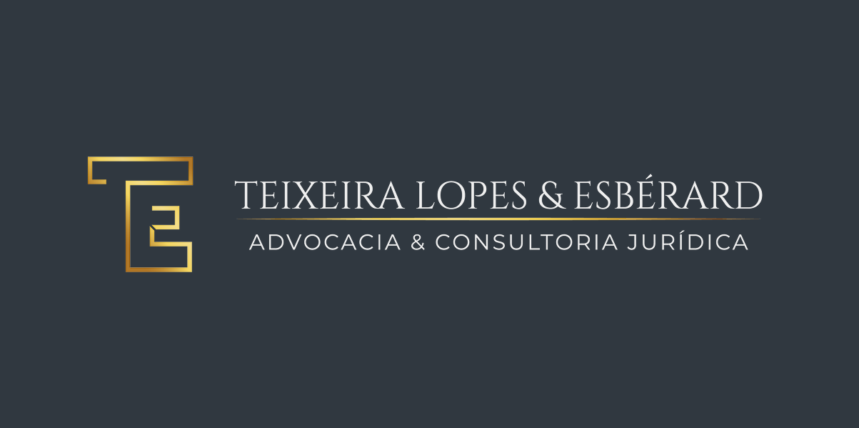 Logotipo do escritório de advocacia Teixeira Lopes & Esbérard no Rio de Janeiro